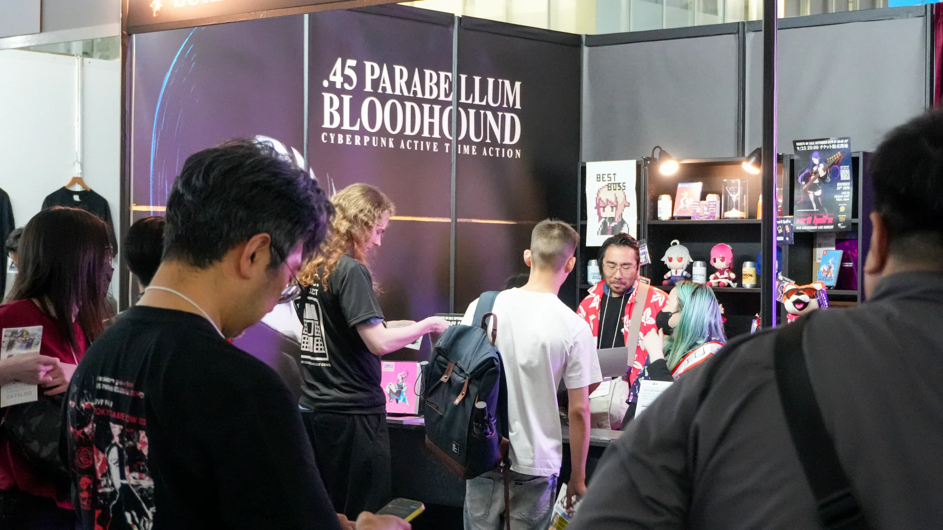 ATTENDING TOKYO GAME SHOW